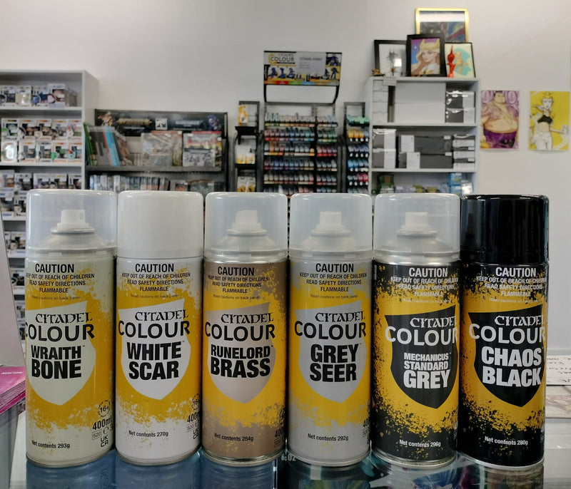 Warhammer Family, sprays are here finally!