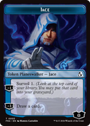 Spirit // Jace Double-Sided Token [Reality Fracture Commander Tokens]