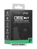 Palms Off Matte Blackout Deck Sleeves - 100pc