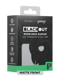 Palms Off Matte Blackout Deck Sleeves - 100pc
