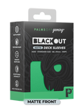 Palms Off Matte Blackout Deck Sleeves - 100pc