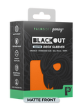 Palms Off Matte Blackout Deck Sleeves - 100pc