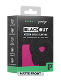 Palms Off Matte Blackout Deck Sleeves - 100pc