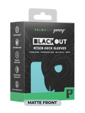 Palms Off Matte Blackout Deck Sleeves - 100pc