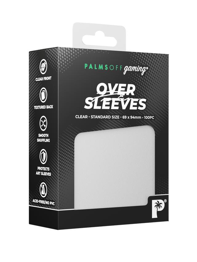Palms Off Premium Oversleeves- 100pc