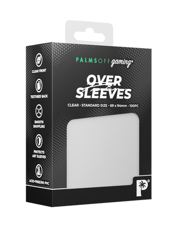 Palms Off Premium Oversleeves- 100pc
