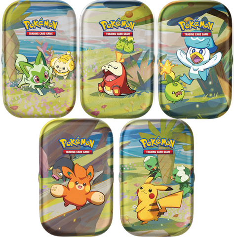 Pokemon TCG: Paldea Friends Mini Tin