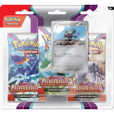 Pokemon TCG: Paldea Evolved 3x Booster Blister