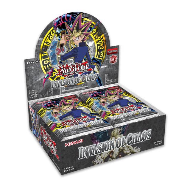 YuGiOh! Invasion of Chaos 25th Anniversary Booster Box