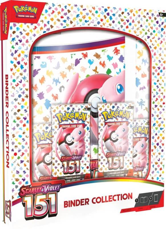 Pokemon TCG: 151 Scarlet and Violet Binder Collection