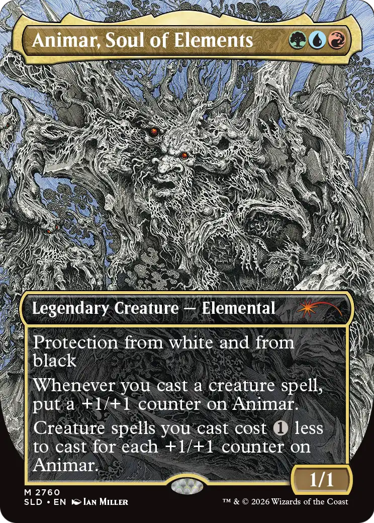 Animar, Soul of Elements (2760) [Secret Lair Drop Series]