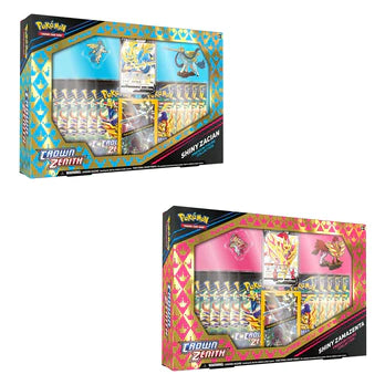 Pokemon TCG: Crown Zenith - Shiny Zacian/Zamazenta Premium Figure Collection