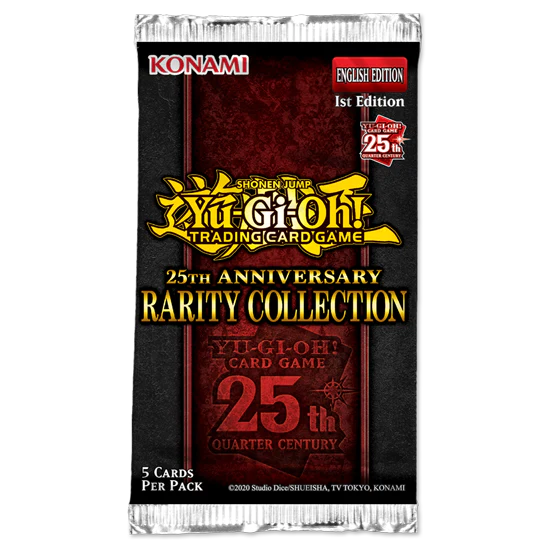 YuGiOh! 25th Anniversary Rarity Collection Booster Pack