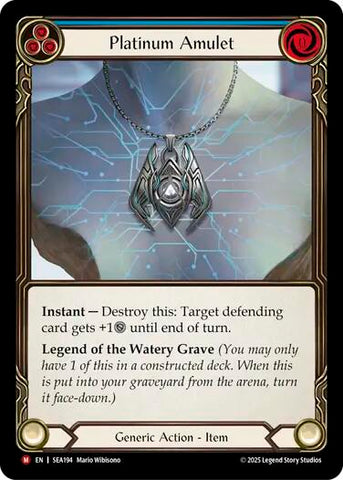 Platinum Amulet [SEA194] (High Seas)