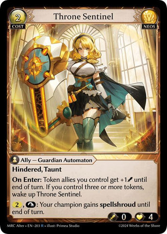 Throne Sentinel (203) [Mercurial Heart Alter Edition]