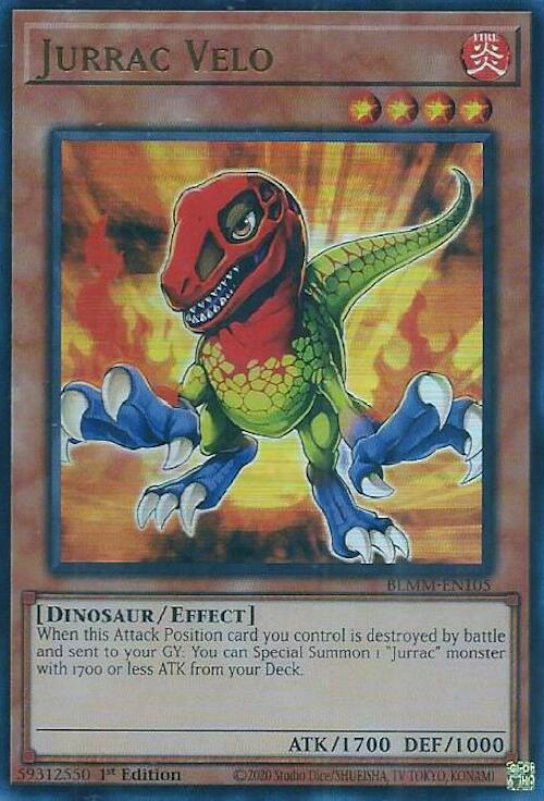 Jurrac Velo [BLMM-EN105] Ultra Rare