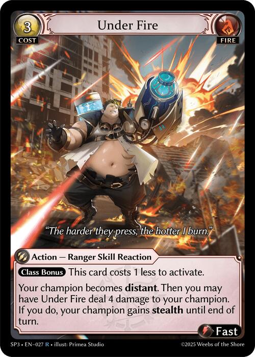 Under Fire (027) [Supporter Pack 3]