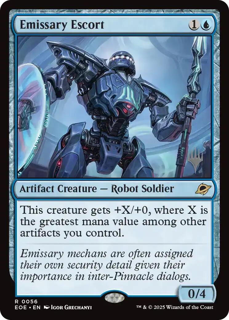 Emissary Escort (Promo Pack) [Edge of Eternities Promo Pack]