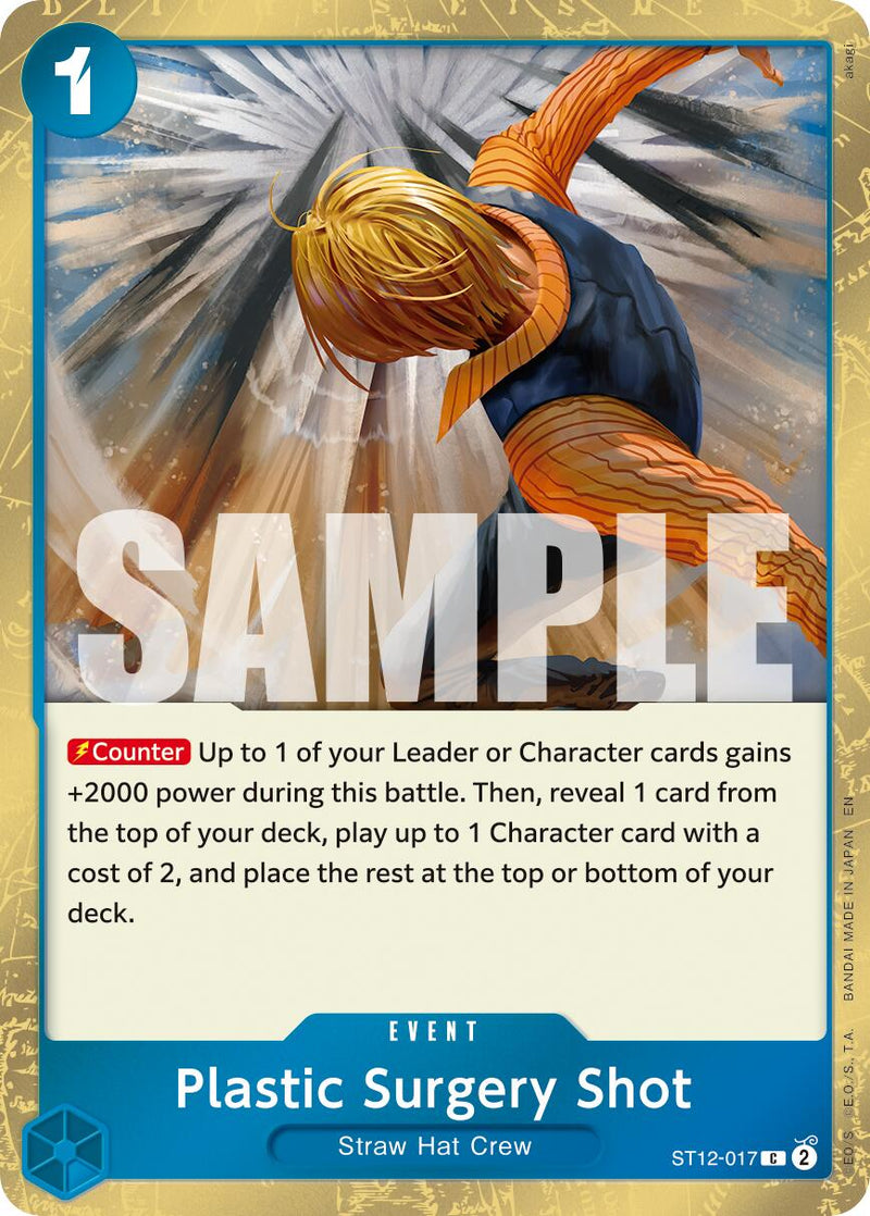 Plastic Surgery Shot (ST12-017) (Pirate Foil) [Premium Booster -The Best- Vol. 2]
