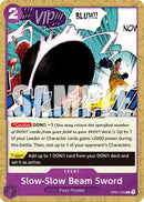 Slow-Slow Beam Sword (Reprint) [Premium Booster -The Best- Vol. 2]