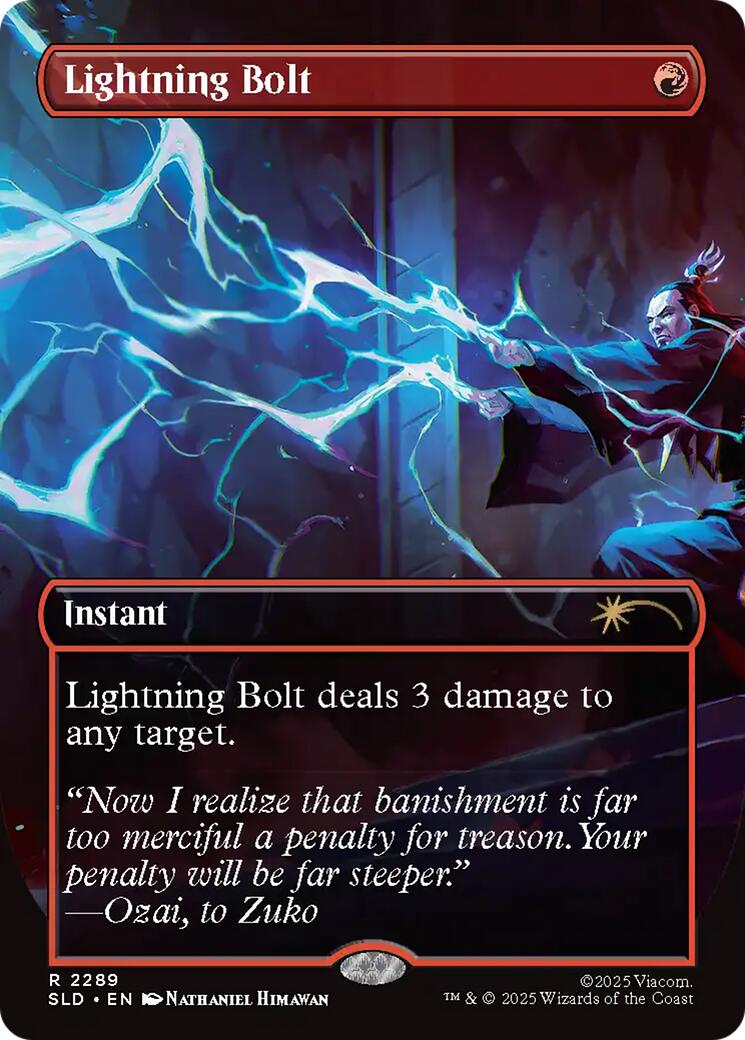 Lightning Bolt (2289) [Secret Lair Drop Series]