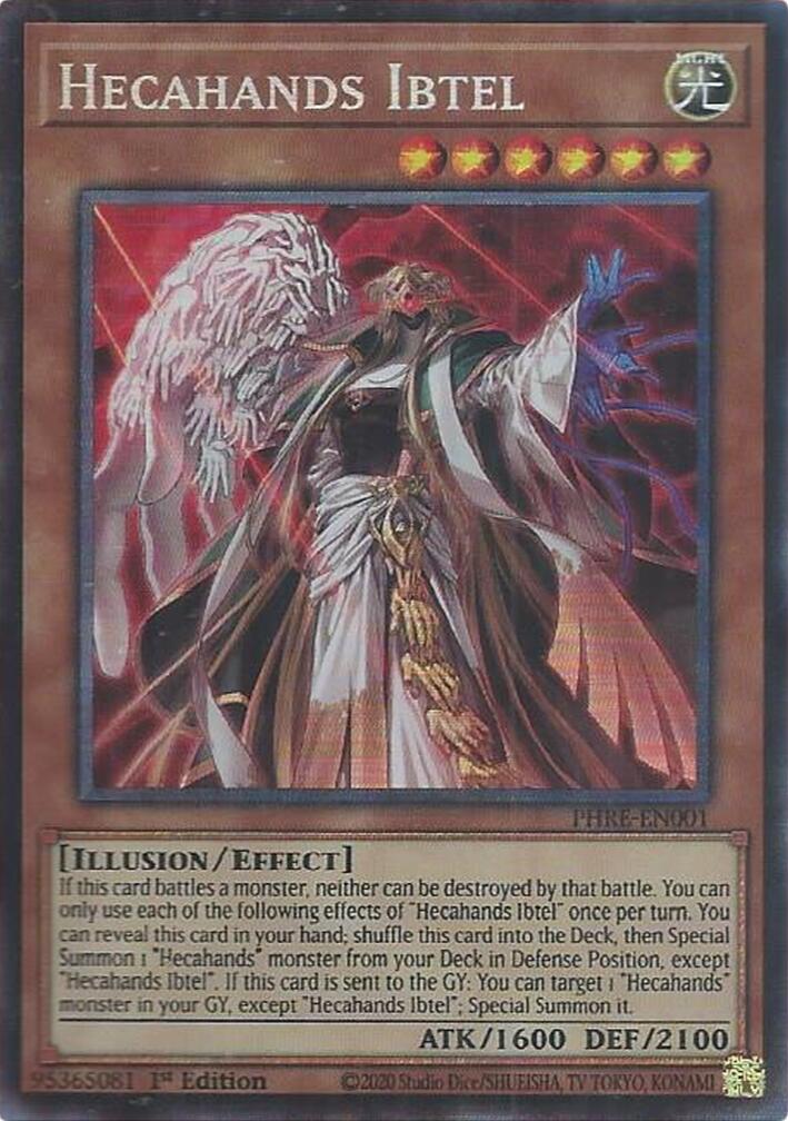 Hecahands Ibtel (CR) [PHRE-EN001] Collector's Rare