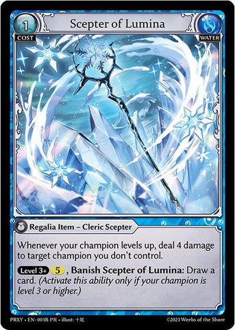Scepter of Lumina (001B) [Proxia's Vault]