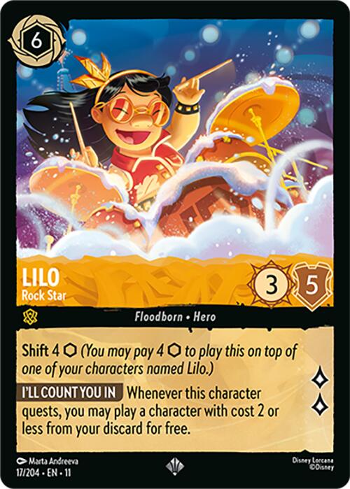 Lilo - Rock Star (17/204) [Winterspell]