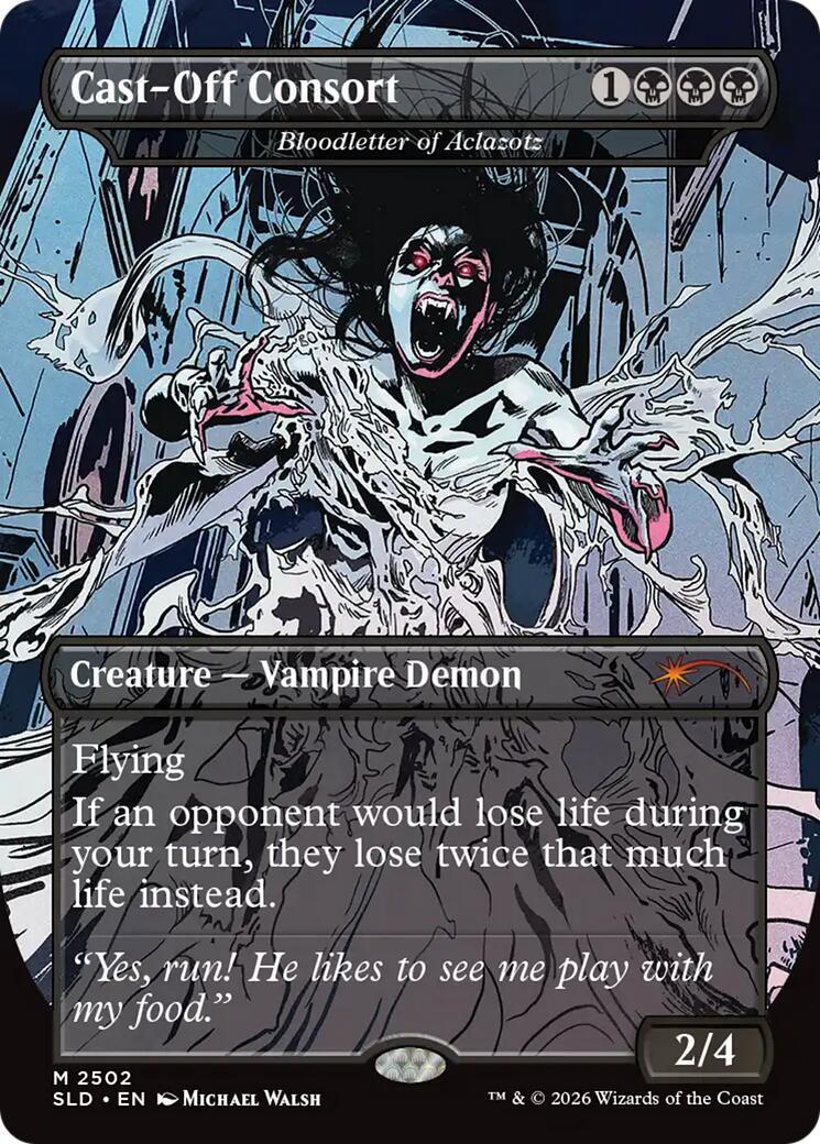 Cast-Off Consort - Bloodletter of Aclazotz [Secret Lair Drop Series]