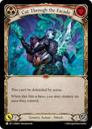 Cut Through The Facade (Red) (Gold) [ANQ013] (Compendium of Rathe - Antiquity Pack)  Rainbow Foil