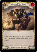 That All You Got (Yellow) (Gold) [ANQ018] (Compendium of Rathe - Antiquity Pack)  Rainbow Foil