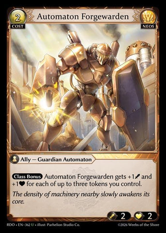 Automaton Forgewarden (362) [Radiant Origins]