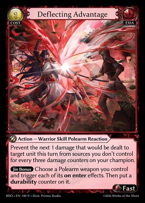 Deflecting Advantage (340) [Radiant Origins]