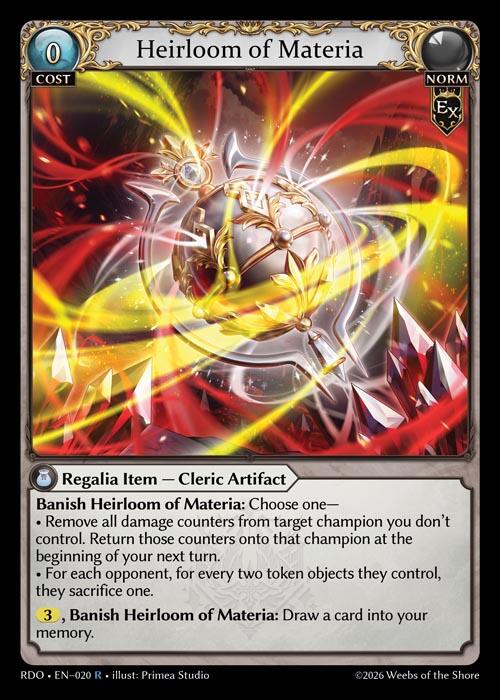 Heirloom of Materia (20) [Radiant Origins]