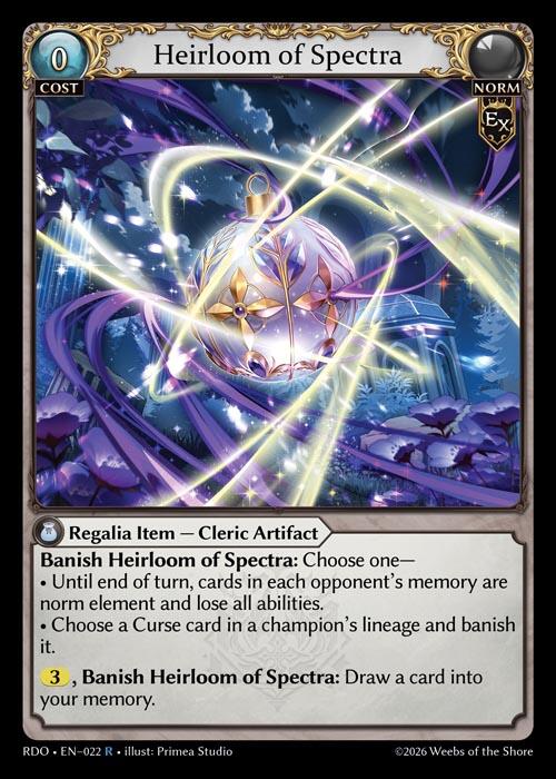 Heirloom of Spectra (22) [Radiant Origins]