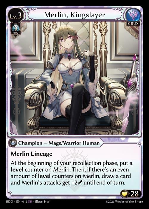 Merlin, Kingslayer (12) [Radiant Origins]