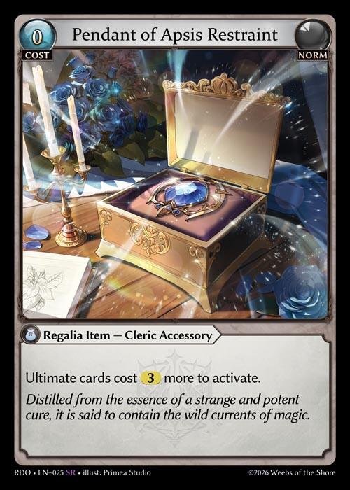 Pendant of Apsis Restraint (25) [Radiant Origins]