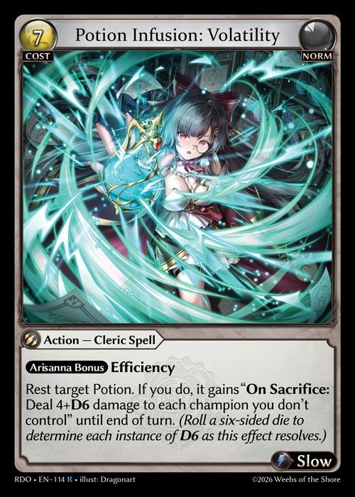 Potion Infusion: Volatility (114) [Radiant Origins]