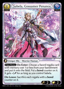 Sabela, Gossamer Penance (331) [Radiant Origins]