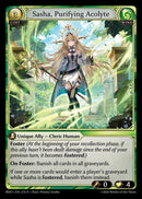 Sasha, Purifying Acolyte (276) [Radiant Origins]