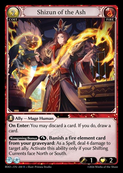 Shizun of the Ash (200) [Radiant Origins]