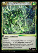 Silvergale Monstrosity's Call (281) [Radiant Origins]