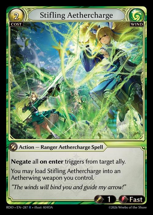 Stifling Aethercharge (287) [Radiant Origins]