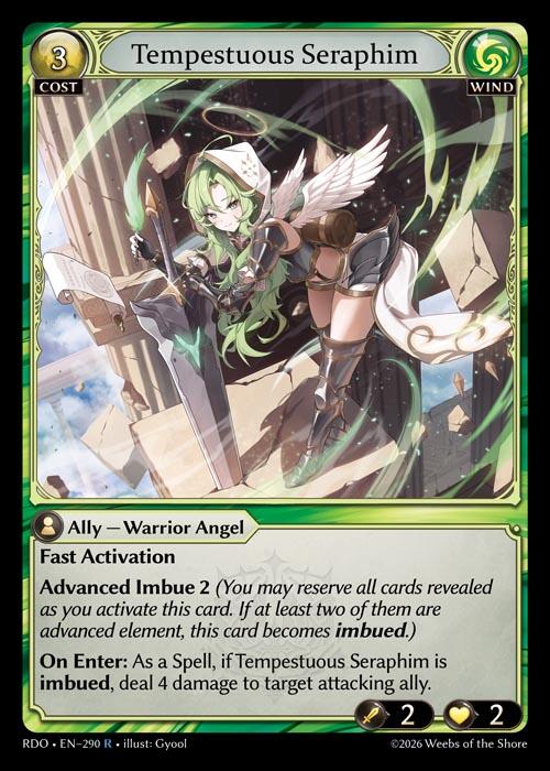 Tempestuous Seraphim (290) [Radiant Origins]
