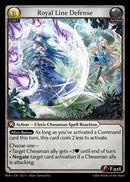 Royal Line Defense (Curio Foil) (132) [Radiant Origins]