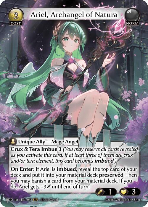Ariel, Archangel of Natura (48) [Radiant Origins]