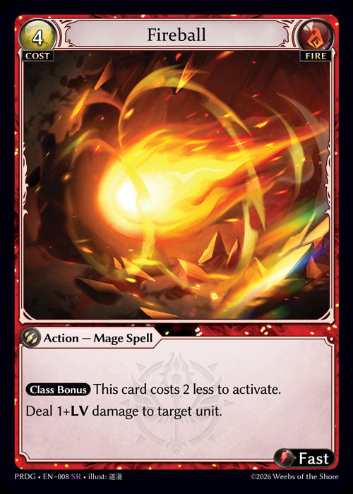 Fireball (8) [.asphodel/paradise Grimoire]