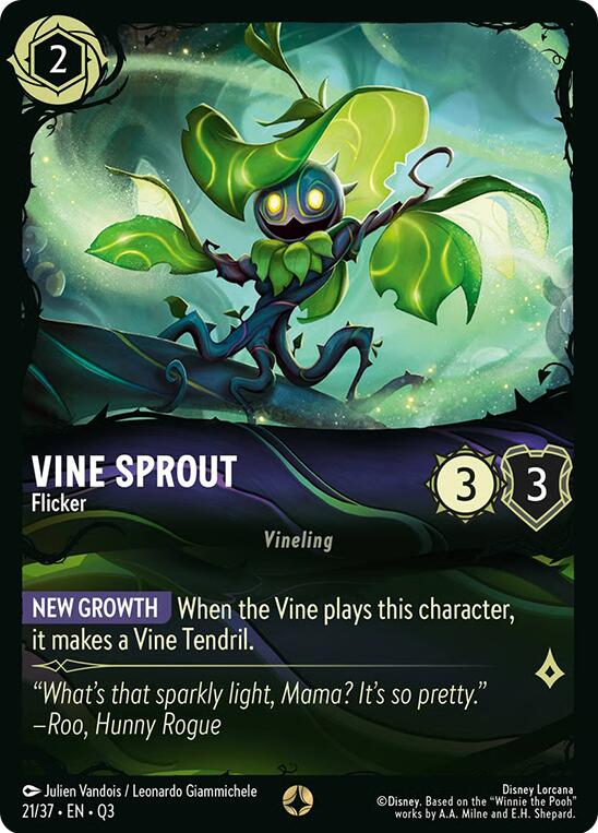 Vine Sprout - Flicker (21/37) [Illumineer's Quest: The Great Hunny Rescue]