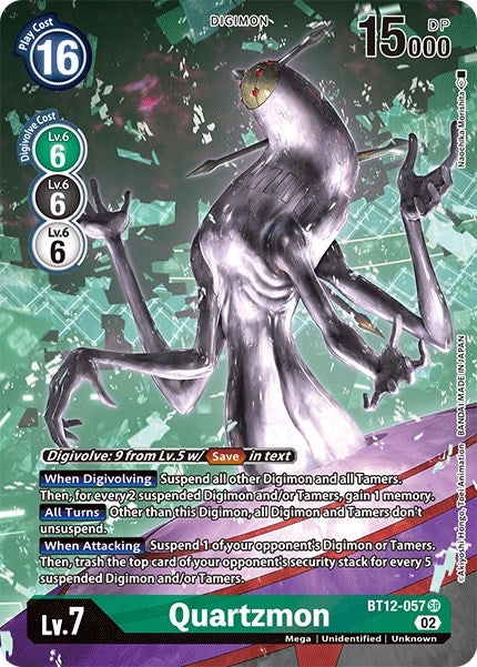 Quartzmon [BT12-057] (Alternate Art) [Across Time]