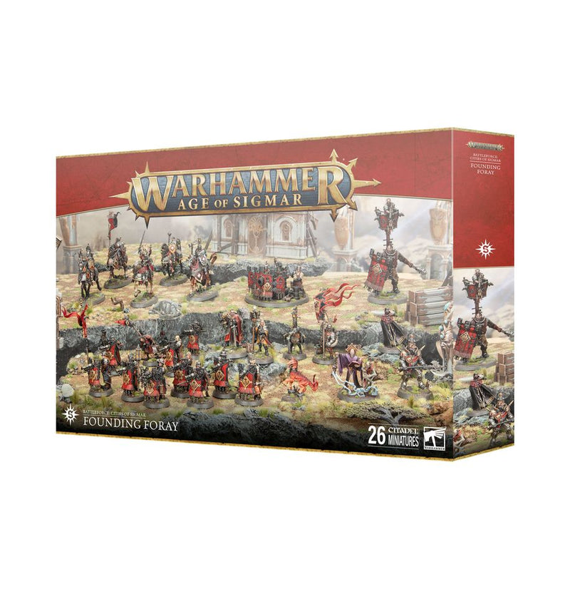 Wahammer Age of Sigmar: Cities of Sigmar Battleforce - Founding Foray 86-29